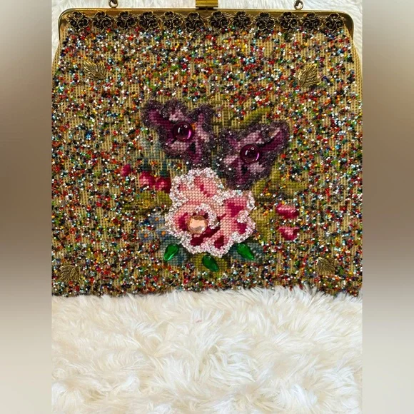Vintage Soure of New York Beaded Handbag - Picture 2 of 16